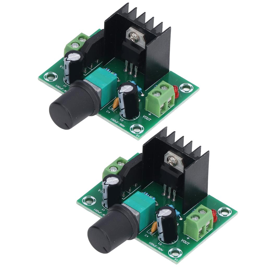 2Pcs XHM197 Voltage Regulator Plate LM317 Linear Module Sensor AC DCDC Large Heat Dissipation