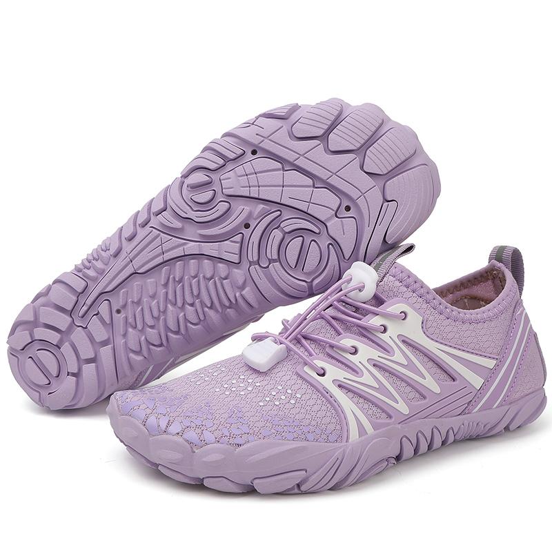 Unisex Five Toe Water Shoes Beach Breathable Aqua Swimming Shoes Upstream Wading Sneakers Non Slip Hiking Training Barefoot New