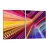 Glas-Kochfeld-Schutzplatte 2x40x52 Bunt
