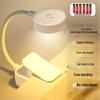 LED Desk Lamp & Bed Quilt Clips - Eye Care Night Light for Dorms
