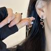 Temperament Snake-shaped Niche Earrings for Women New High-end Earrings for Women
