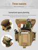 Men’s Outdoor Tactical Motorcycle Messenger & Cycling Leg Bag, Waterproof Waist Bag for Mobile Phone & Running Sports.