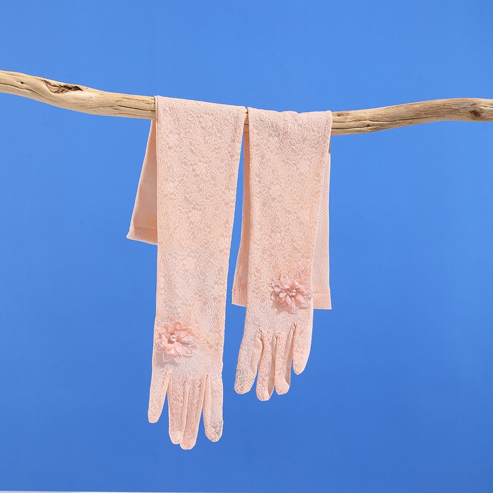 Sun Protection Gloves for Women UV Proof Summer Riding Electric Bike Ice Sleeves Integrated Hand Sleeves Loose Car Ice Silk Sleeves Sleeves