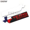 Car Styling Texas Edition 3D Metal Alloy Adhesive Emblem Rear Trunk Badge Fender Sticker Car Body Decal Auto Accessory