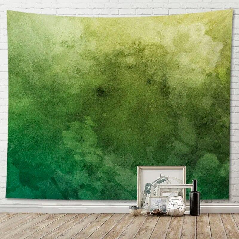 Tapestry Gradient Watercolor Background Home Living Room Decoration Hanging Cloth