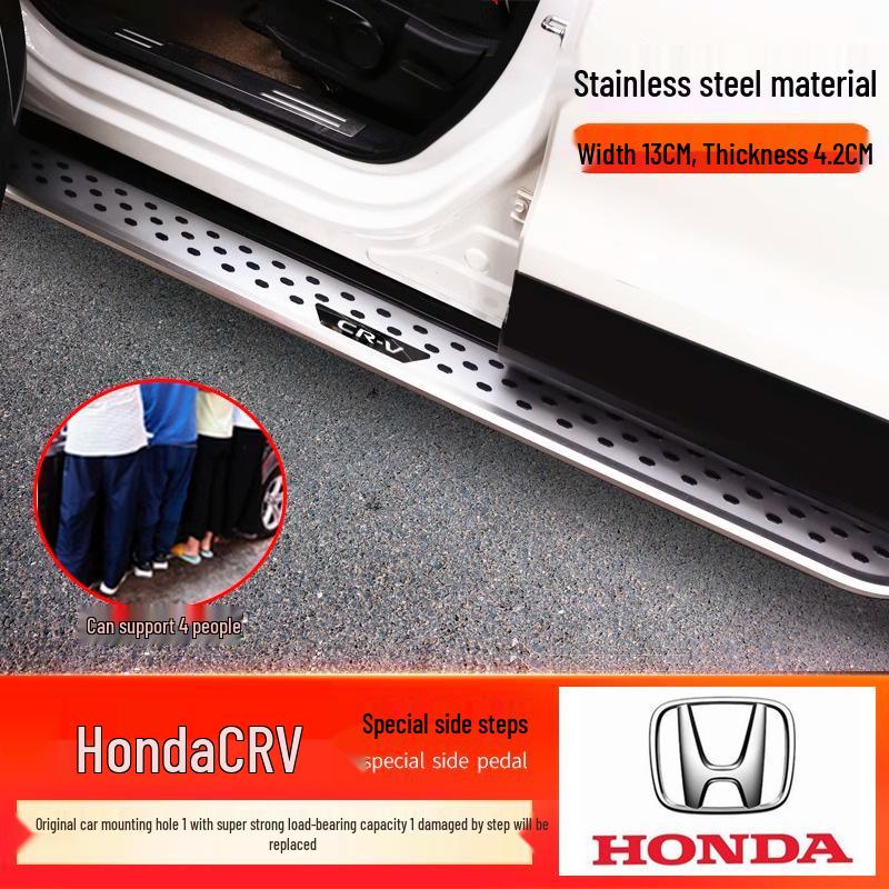 Honda CRV 12-25 Modell Willkommens-Trittbrett-Pedal-Upgrade - Verdicktes Originaldesign