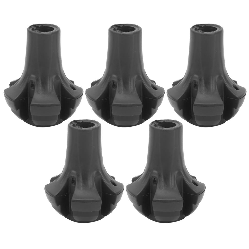 5Pcs Alpenstocks Accessory Round Foot Cover Stick Tip Protection Set Trekking Pole Case