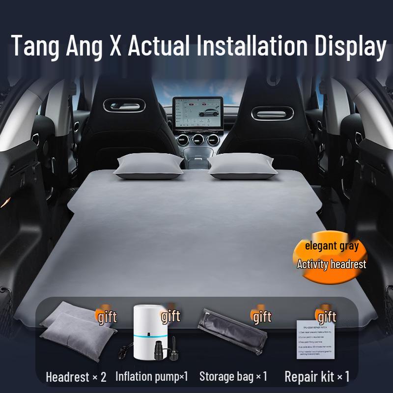 VW Touareg X Special Car Air Mattress: Automatic Inflatable Bed for Trunk and Rear Seat Sleeping Pad