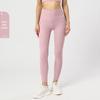 Women's Ribbed High-Waist Yoga Pants - Sculpting Peach Fit