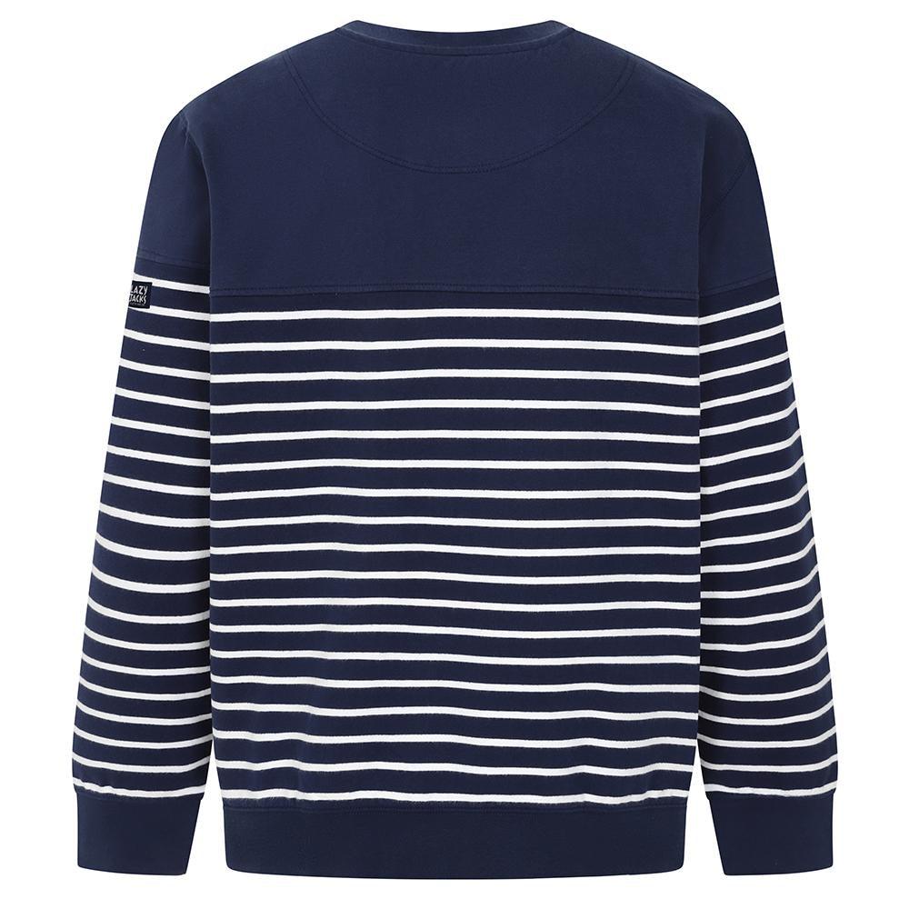 Lazy Jacks Womens/Ladies Striped Sweatshirt