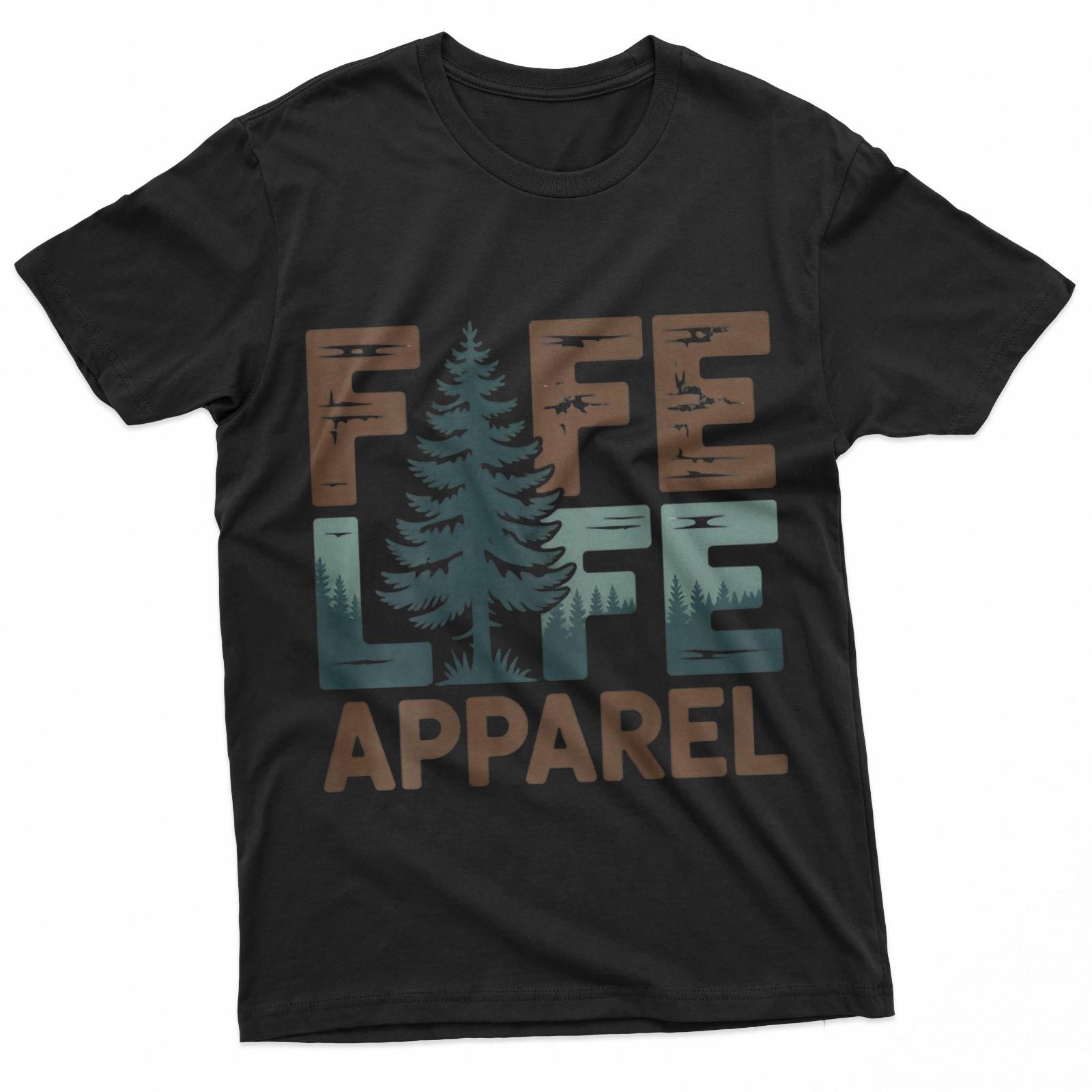Fife Life Everywhere Is On My List Adventure Traveler T-Shirt S разноцветный