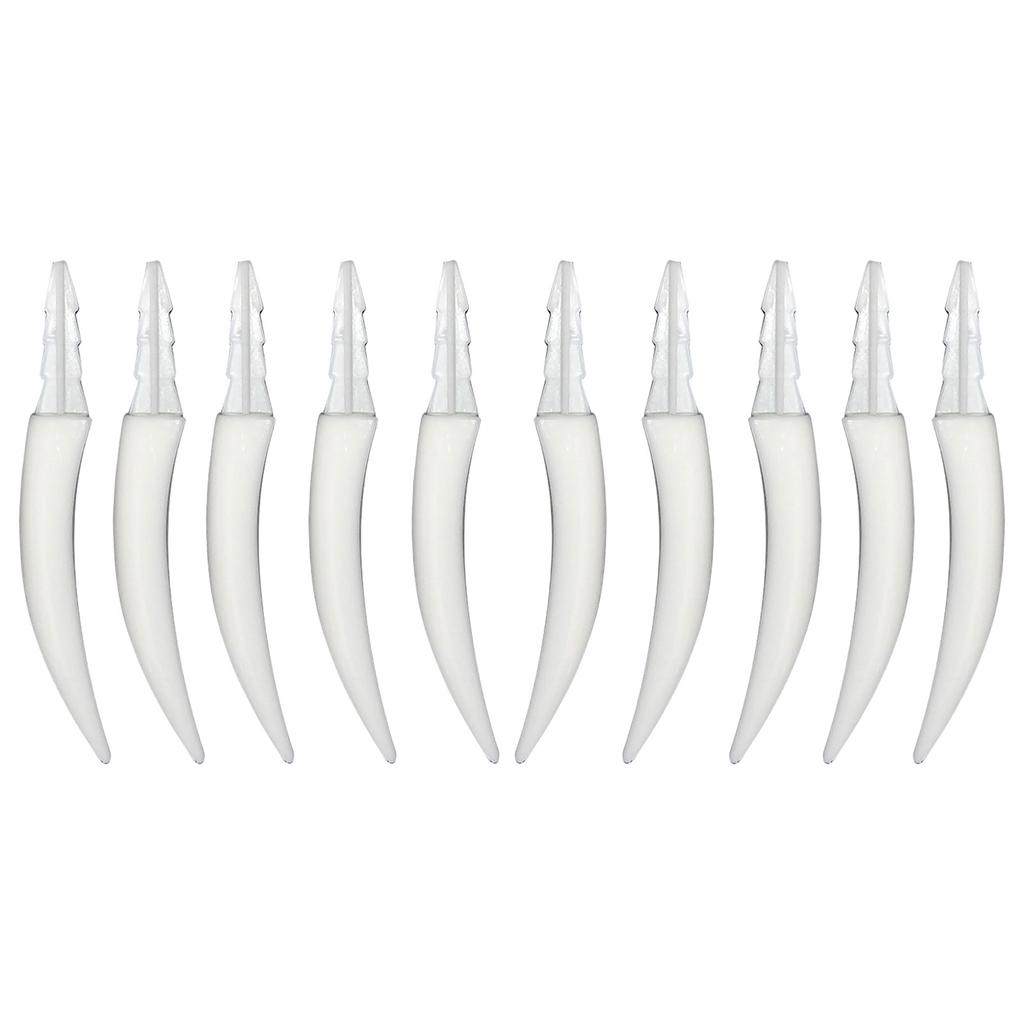 Pack Of 10 Halloween Pumpkin Teeth Prank Decoration Handmade Prank Props Household Seasonal Adorment Party Supplies