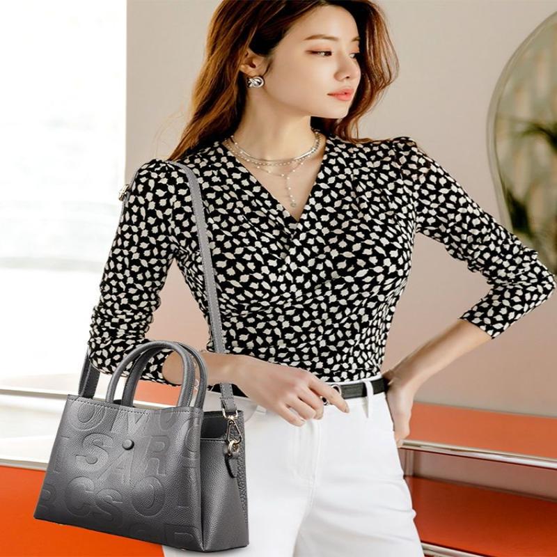 Modna damska torba typu crossbody, torba na ramię dla matki, damska, wysokiej jakości skórzana torebka