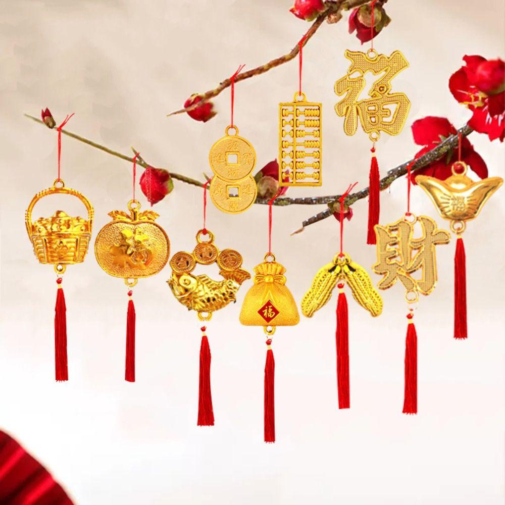 Lantern Pendant Chinese New Year Decoration Arrangement Props Hanging Decor Hanging Decoration Festival Ornaments