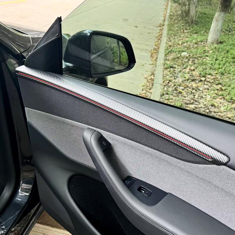 ModelY Facelift Interior Door Side Trim Modification 