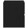 Washbasin Cabinet In Black Oak 41 X 38.5 X 45 Cm Engineered Wood
