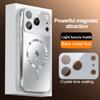 Custodia Magnetica Senza Bordi Ultra Sottile Per iPhone 17 Pro Max 16 15 14 13 Pro Max 12 11 Lusso Protezione Lente Placcatura Cover Rigida in PC per Telefono
