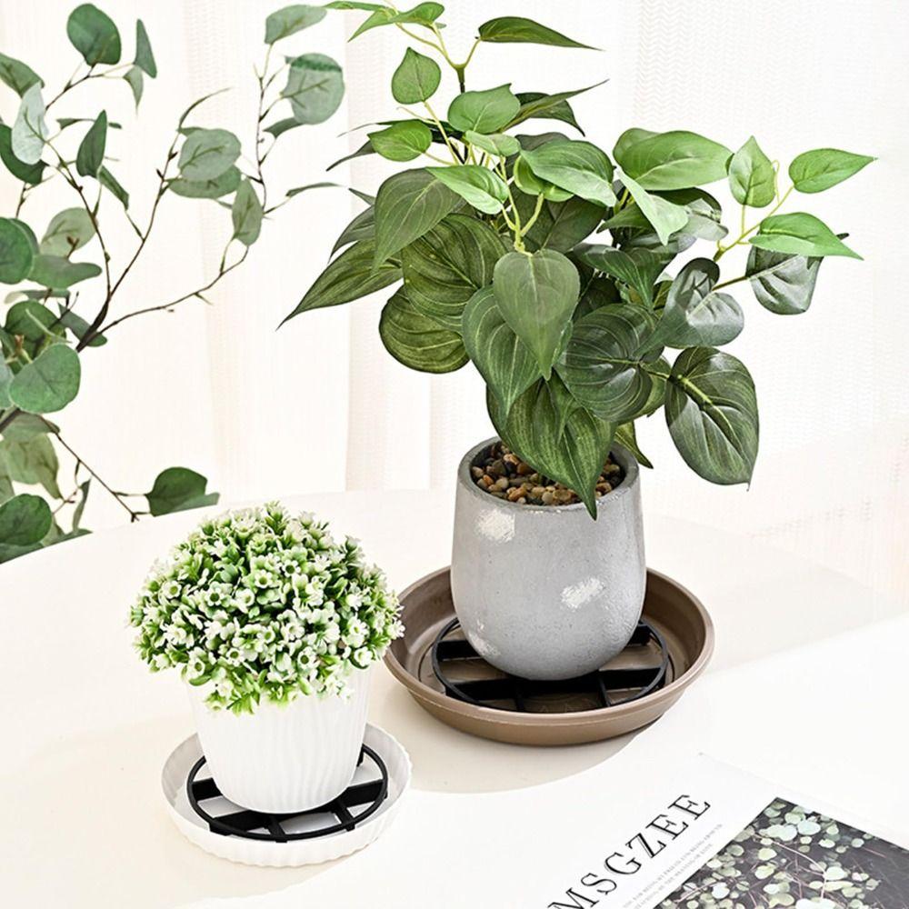 Plant Saucer Round Planters Support Drainage Rack Stand Plant Pot Tray  for Garden