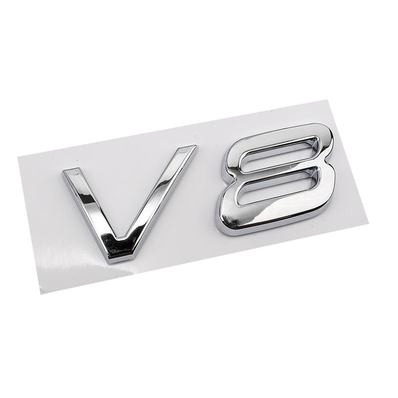 Car ABS Displacement Logo Replace Badge Emblem Decal Sticker For Volvo S60 S80 S90 XC90 XC60 V40 V70 V60 T3 T4 T5 T6 T8 V8 AWD