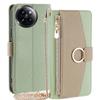 For Xiaomi Civi 4 Pro 5G/14 Civi 5G Leather Case Zipper Wallet Stand Phone Cover with Mirror Function