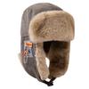 Croogo Pilot Warm Flight Cap with Ear Perfect for Winter Snow Mountain Winter and Outdoor Work Cap, Mid-Winter Fleece-Lined Flaps, Unisex, Commuting,