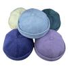Einfarbige Corduroy Minimalistische Unisex Krempenlose Mütze Winddichte Beanie Melonenhautmützen, Vermieter Hüte, Hip Hop Hüte, Runde Hüte