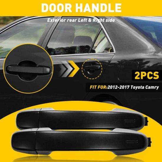 4X Front Rear Left Right Side Exterior Door Handle For 2012-2017 Toyota Camry