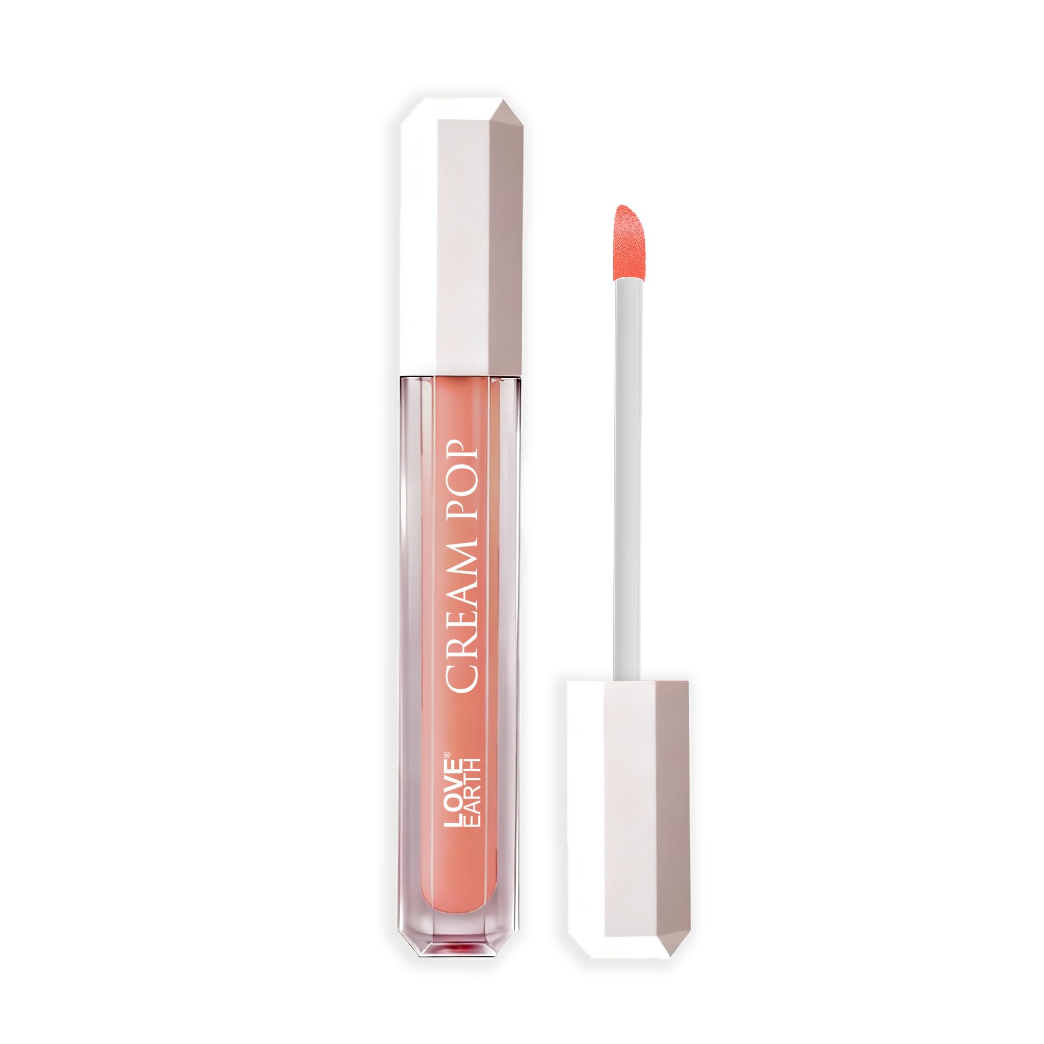 

Love Earth Cream Pop Blush - Garnet| Hyaluronic Acid | Smooth, Lightweight, Long-Lasting | Dewy Finish, Easily Blendable| Everyday Natural Glow |