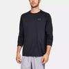Under Armour Tech Training Sports Long Sleeve T-Shirt Men Tops Black 1328496-001