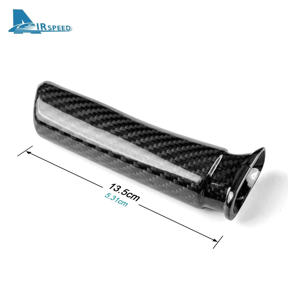 Real Hard Carbon Fiber Cover For Subaru BRZ Toyota GR86 2021 2022 2023 2024 Replace Handbrake Grip Sticker Handle Interior Acces