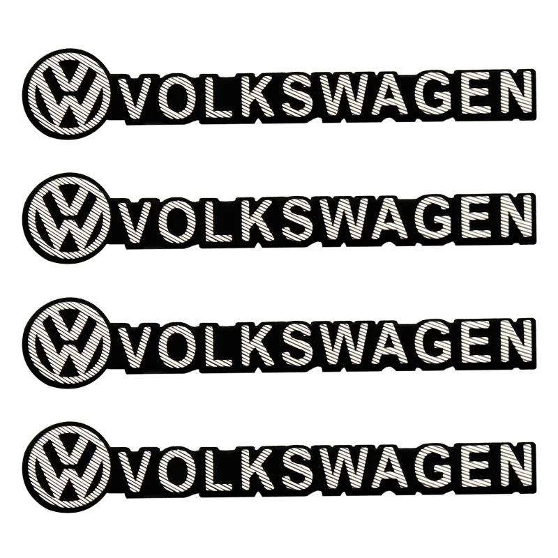 

VW GTI GOLF 2026 Hot For VW VOLKSWAGEN Car Audio Decorate 3D Aluminum Emblem Badge Sticker Decal Accessories For Volkswagen VW R