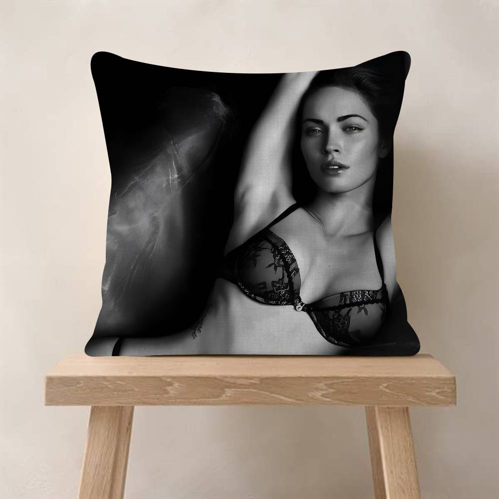 Jennifers Body Megan Fox Actor Cushion Cover Decorative Pillow Sofa Home Decor Case Pillow Cases