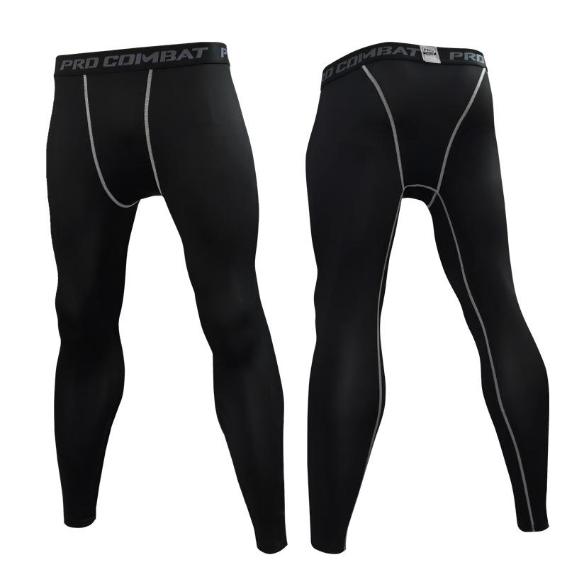 Herren Schnelltrocknende Kompressions-Basketball- & Lauf-Leggings