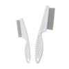 Pet Grooming Comb Stainless Steel Cat Dog Flea Deshedding Comb, Four-Season Anti-Tangle Tool Pet Flea Comb, 1PC