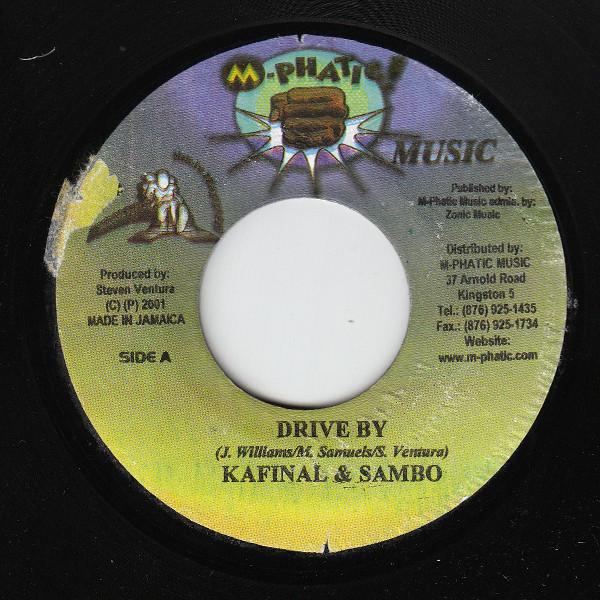 7inch Record KAFINAL & SAMBO / STEVEN VENTURA - Drive By / Ventura Highway NONE M-Phatic! Music 2001 Jamaica Reggae, Ska & Dub Used