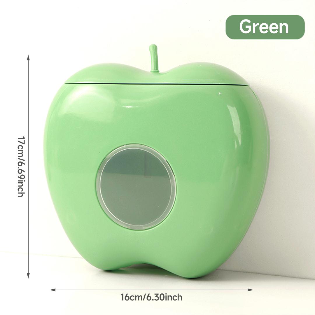 

Коробка для хранения свежей пленки, настенная, большой емкости, неперфорированная, для хранения, настенная, вытяжная коробка Send 100 cling films зелёный