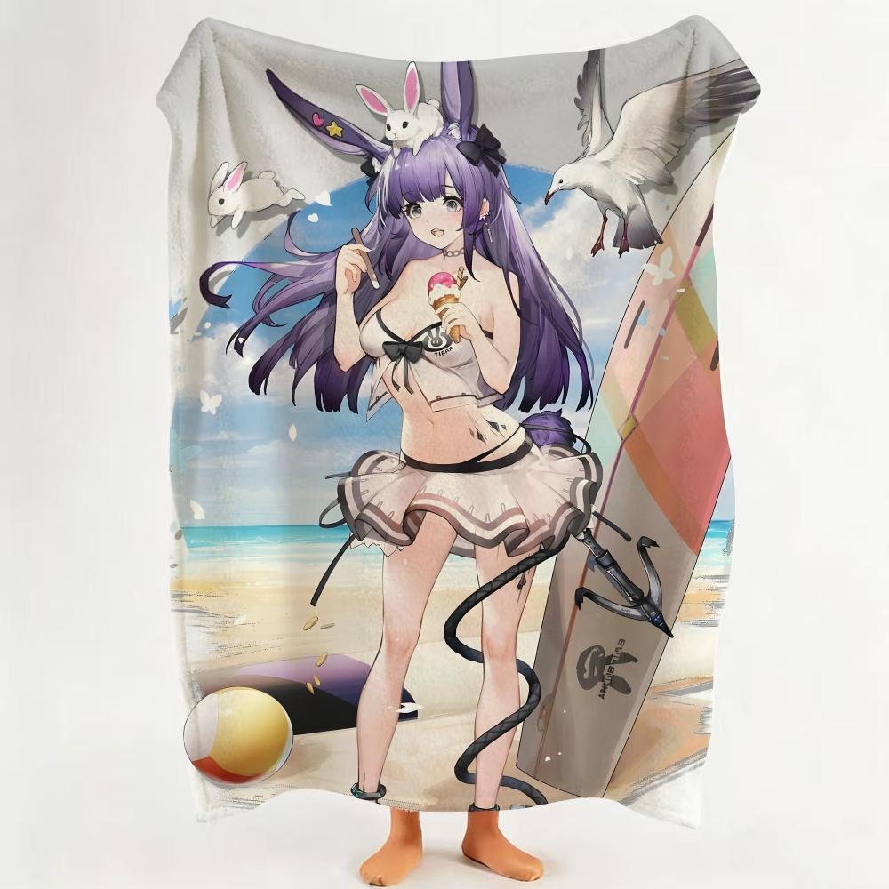 

Game A Arknights Throw Flannel Throw Blanket Suitable for Sofa Living Room Bedroom 75cmx90cm