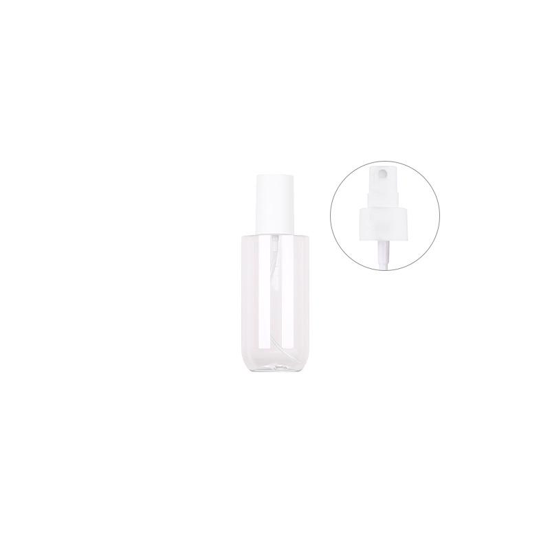 

In Stock 200ml Frosted Transparent Toner Spray Bottle - High-End Feel, Ideal for Lotion or Shampoo Refill.