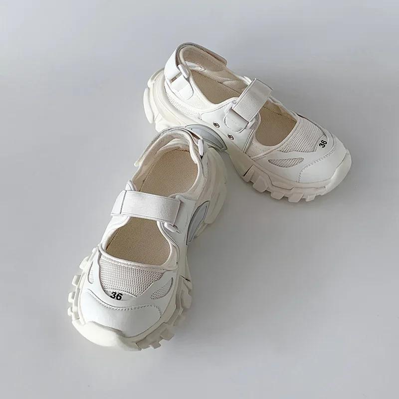 Fashion Women Sport Sandals Wedge Hollow Out Women Sandals Outdoor Cool Platform Shoes Women Beach Summer Shoes 2025 New Footwear