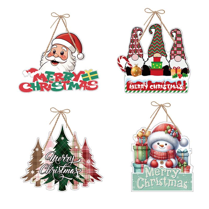 New Christmas Door Hanging Scene & Atmosphere Pendant