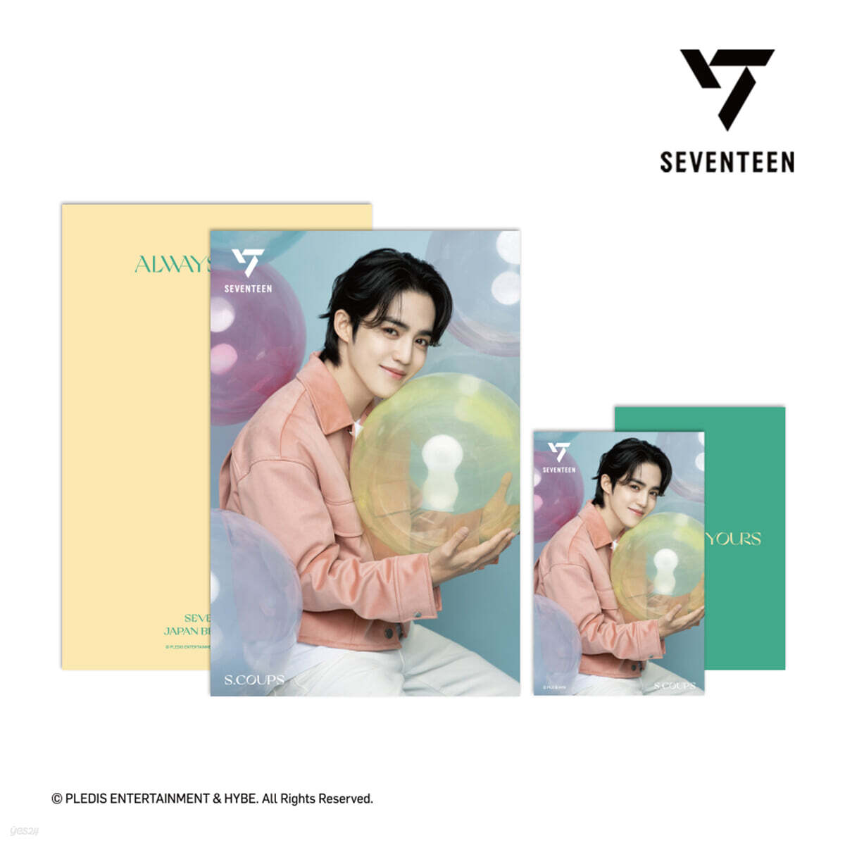 

[SEVENTEEN - ALWAYS YOURS] 3D Lenticular Postcard [S.COUPS ver.]