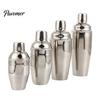 Home Bar Accessories Stainless Steel Cocktail Shaker Cup, Leak-Proof Martini Mirror Polished Three Piece Bartender Tool Easy Cleaning Mixer