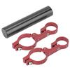 Aluminium Alloy Cycling   Odometer Extension Mount Bike Computer Extra Holder (Black)