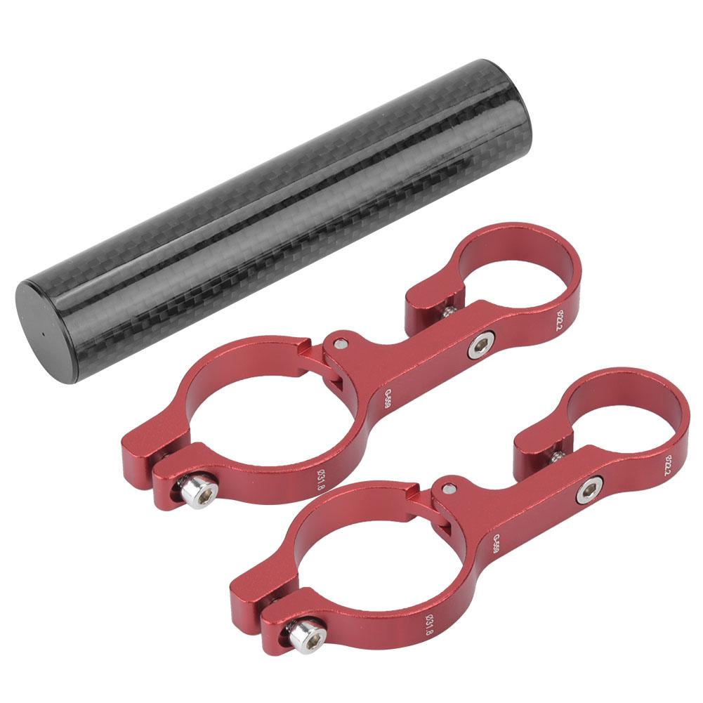 Aluminium Alloy Cycling   Odometer Extension Mount Bike Computer Extra Holder (Black)