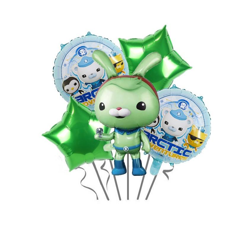 The Octonauts Cartoon Aluminum Foil Balloons For Children's Birthday Party Decoration