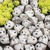 20 Pcs Halloween Miniature Ghost Figurine Cute Tiny Resin White Ghost Statue for Garden Bonsai Sand Table Decoration