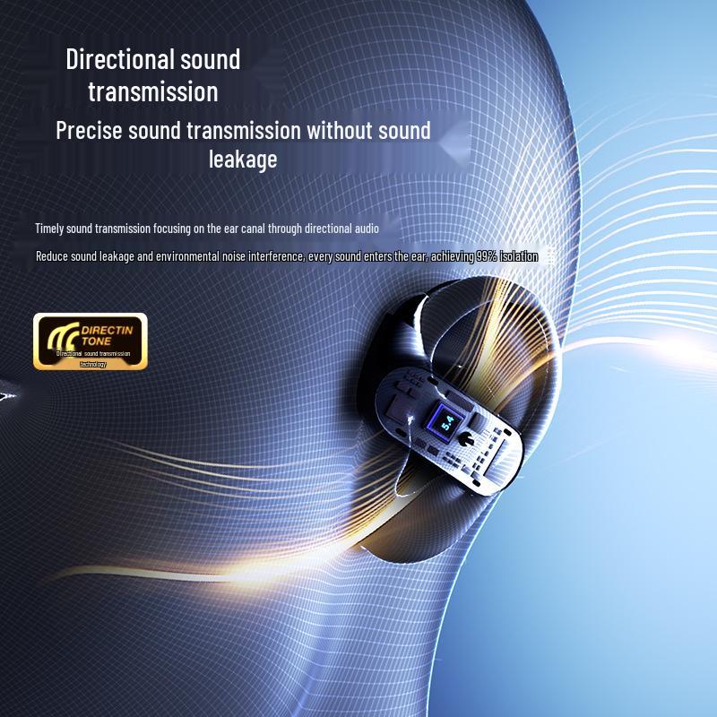 Bluetooth Open-Ear Headphones with AI Real-Time Translation and Simultaneous Interpretation