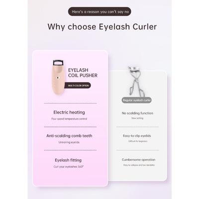 1Pc Electric Eyelash Curler, Beginner Eyelash Curler, Sunflower Eyelash Curler