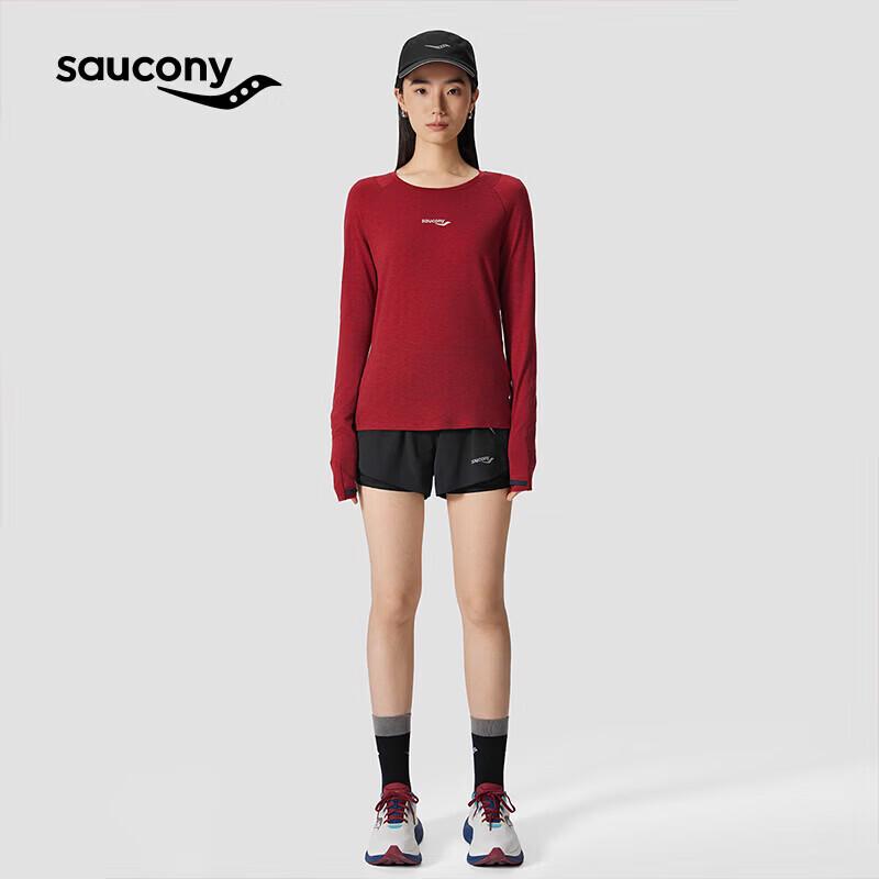 

Saucony Women s Merino Blend Long Sleeve T-Shirt S
