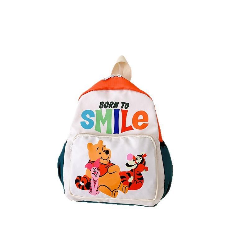 Winnie The Pooh Childrens Backpack With Breathable Nylon For Kindergarten Kids